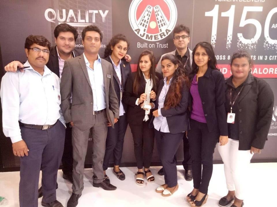 Ajmera Realty won Best Stall Design Award at MCHI CREDAI Maha Property Expo 2017